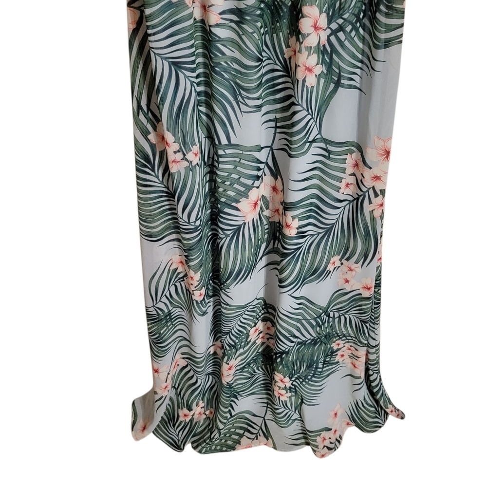 Show Me Your Mumu Caitlin Ruffle Maxi Dress In Hanalei Dream - Picture 6 of 8